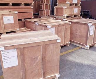 Exportar envasado de caja de madera